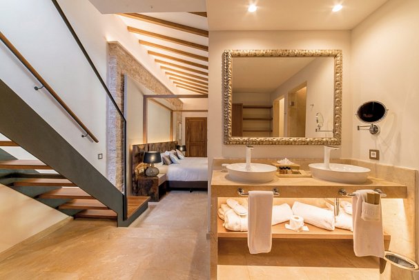 Creu de Tau Art & Spa - Wohnbeispiel Juniorsuite Royal (Zimmercodierung JB3)
