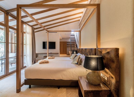 Creu de Tau Art & Spa - Wohnbeispiel Juniorsuite Royal (Zimmercodierung JB3)
