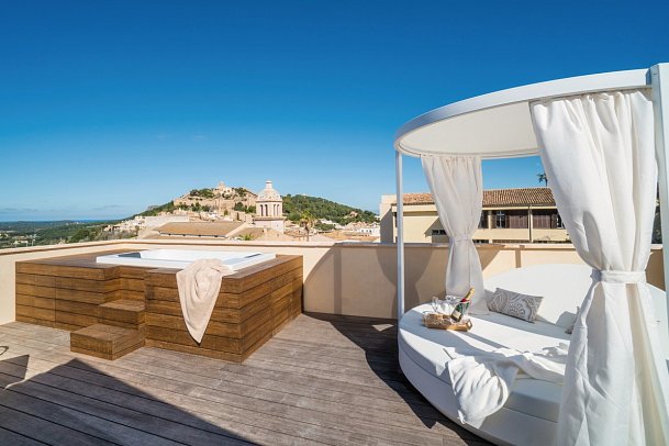 Creu de Tau Art & Spa - Wohnbeispiel Juniorsuite Royal (Zimmercodierung JB3)