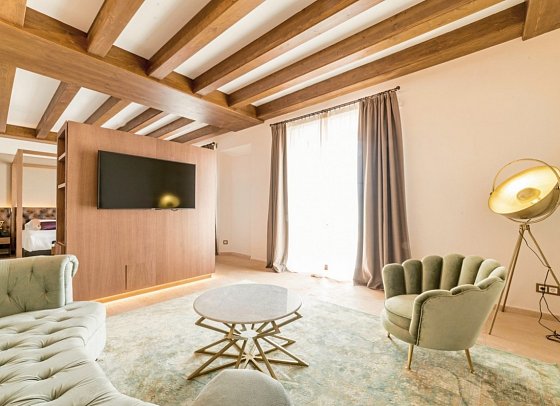 Creu de Tau Art & Spa - Wohnbeispiel Juniorsuite Castle (Zimmercodierung JB2)