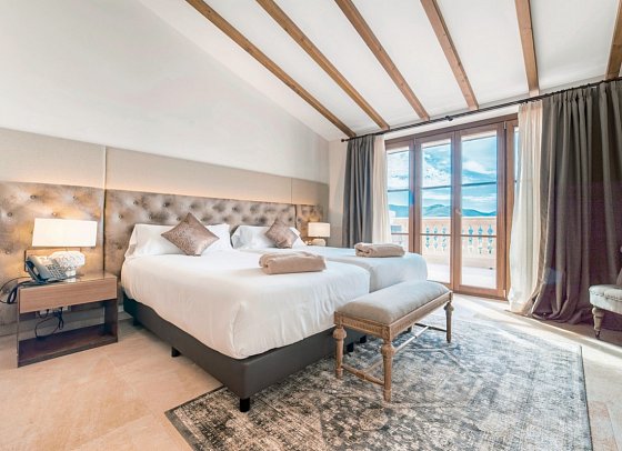 Creu de Tau Art & Spa - Wohnbeispiel Juniorsuite Deluxe (Zimmercodierung JD1)