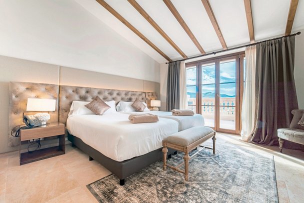 Creu de Tau Art & Spa - Wohnbeispiel Juniorsuite Deluxe (Zimmercodierung JD1)