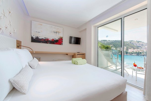 Melbeach & Spa - Wohnbeispiel Doppelzimmer Meerblick (Zimmercodierung DBM)