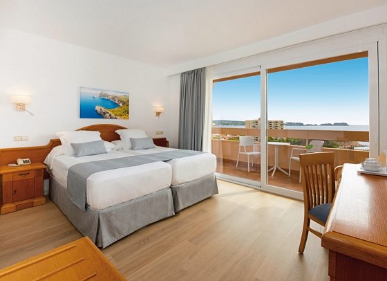 Valentin Reina Paguera - Wohnbeispiel Doppelzimmer Superior Meerblick (Zimmercodierung D3M)