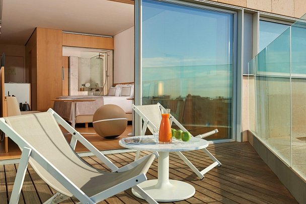 Meliá Palma Bay - Wohnbeispiel Doppelzimmer Meerblick The Level (Zimmercodierung DTM)