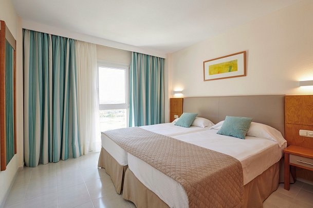 Hipotels Coma Gran - Wohnbeispiel Appartement 1 Schlafzimmer (Zimmercodierung AB1)