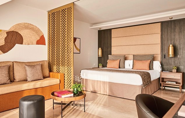 Zafiro Palace Andratx - Wohnbeispiel Juniorsuite Penthouse mit privatem Minipool (Zimmercodierungen J1D & J2D)