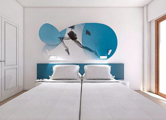 JS Paradise Sport - Wohnbeispiel Doppelzimmer (Zimmercodierung DB1)