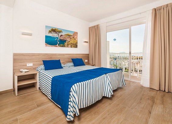 Globales Condes de Alcudia - Wohnbeispiel Doppelzimmer Superior (Zimmercodierungen DP2, DS1 & DS2)