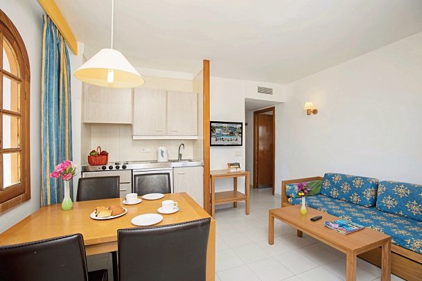 Gavimar La Mirada - Wohnbeispiel Apt. 1 Schlafzimmer (Zimmercodierung AB1)