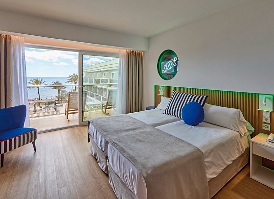 Universal Hotel Neptuno - Adults Only - Wohnbeispiel Doppelzimmer Meerblick (Zimmercodierung D1M)