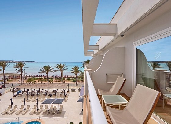 Universal Hotel Neptuno - Adults Only - Wohnbeispiel Doppelzimmer seitl. Meerblick (Zimmercodierung DBN)