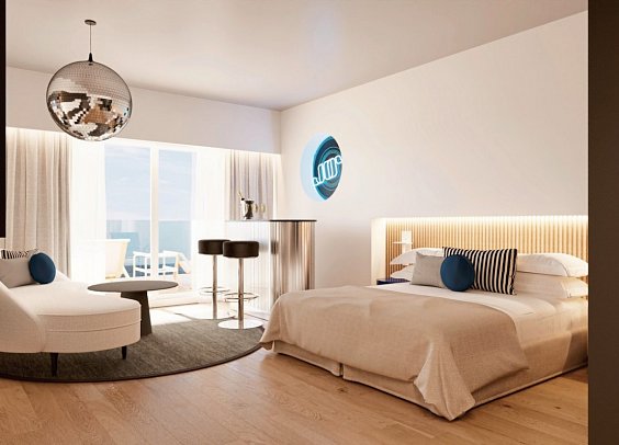 Universal Hotel Neptuno - Adults Only - Wohnbeispiel Juniorsuite mit Terrasse (Zimmercodierung JB1)