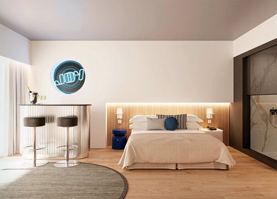 Universal Hotel Neptuno - Adults Only - Wohnbeispiel Juniorsuite mit Terrasse (Zimmercodierung JB1)