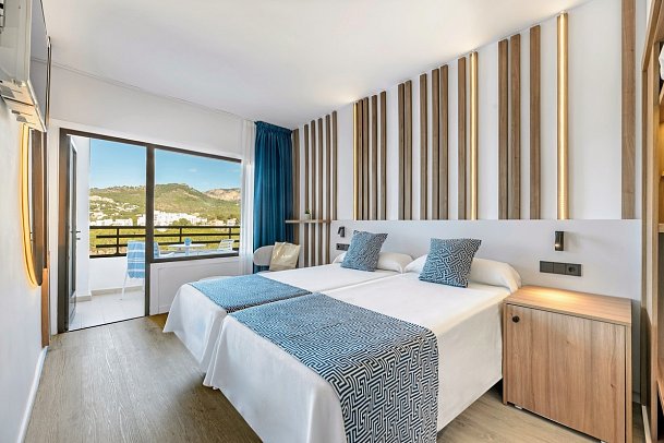 Vibra Beverly Playa - Wohnbeispiel Doppelzimmer seitl. Meerblick (Zimmercodierung DBN)