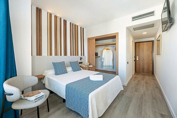 Vibra Beverly Playa - Wohnbeispiel Einzelzimmer Meerblick (Zimmercodierung EBM)