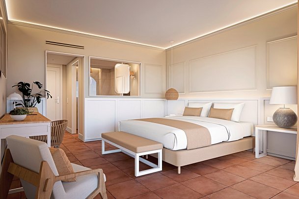 Bordoy Don Antonio - Wohnbeispiel Doppelzimmer Meerblick (Zimmercodierung DBM)