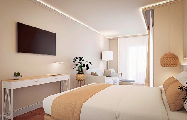 Bordoy Don Antonio - Wohnbeispiel Familienzimmer Poolblick (Zimmercodierung FBP)