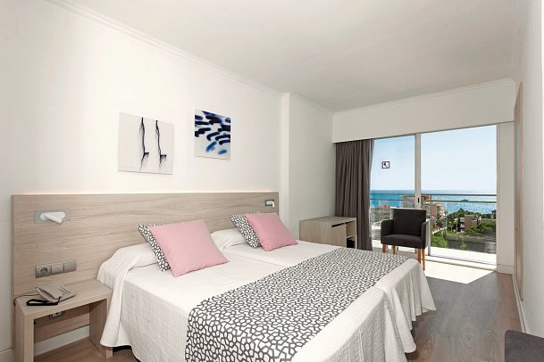 Timor - Wohnbeispiel Doppelzimmer seitl. Meerblick (Zimmercodierungen DBN & DXN)