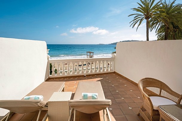 SantoS Nixe Palace - Wohnbeispiel Doppelzimmer Superior Meerblick (Zimmercodierung DSM)