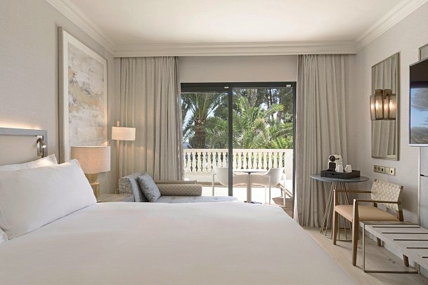Hilton Mallorca Galatzó - Wohnbeispiel Doppelzimmer Superior Kingsize Bett (Zimmercodierung DS1)