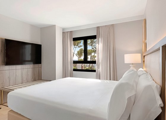 Hilton Mallorca Galatzó - Wohnbeispiel Suite Teilmeerblick (Zimmercodierung WBN)