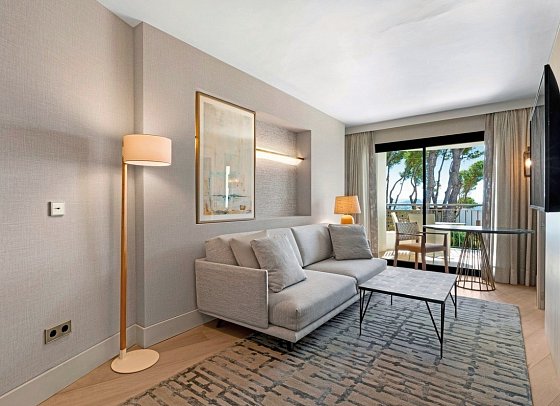 Hilton Mallorca Galatzó - Wohnbeispiel Suite Teilmeerblick (Zimmercodierung WBN)
