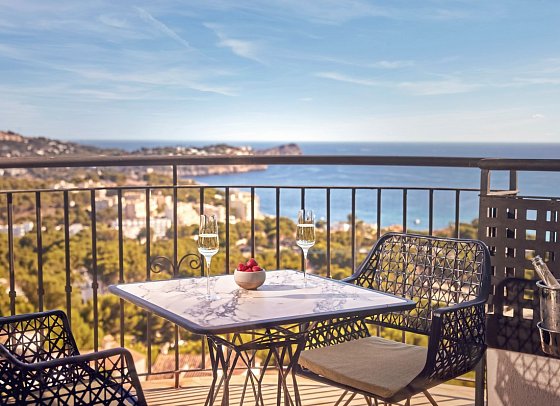 Hilton Mallorca Galatzó - Beispiel Balkon (Zimmercodierung WBN)