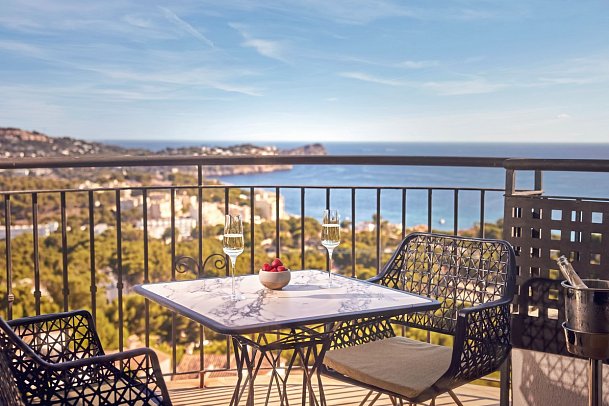 Hilton Mallorca Galatzó - Beispiel Balkon (Zimmercodierung WBN)