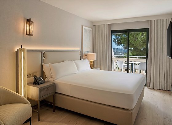 Hilton Mallorca Galatzó - Wohnbeispiel Doppelzimmer Kingsize Bett (Zimmercodierung DB1)