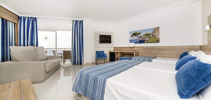 Globales America - Wohnbeispiel Familienzimmer (Zimmercodierung FBM)