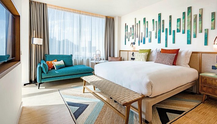 Kimpton Aysla Mallorca - King Room with Double Balcony (Zimmercodierung UB4)