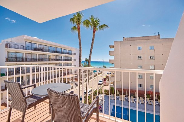 Universal Hotel Bikini - Beispiel Balkon (Zimmercodierung DBP)