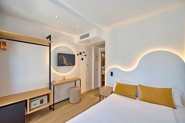 Universal Hotel Bikini - Wohnbeispiel Einzelzimmer (Zimmercodierung EB1)