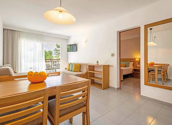 Inturotel Azul Garden - Wohnbeispiel Appartement 1 Schlafzimmer (Zimmercodierungen AP1, AB1 & ABP)
