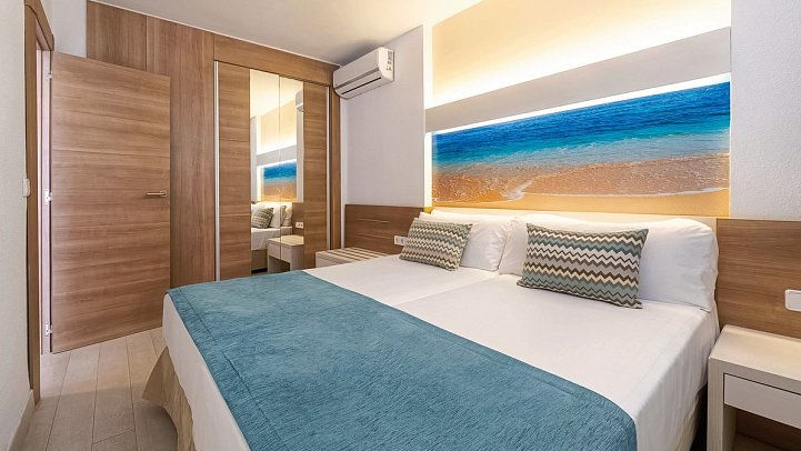 Globales Verdemar - Wohnbeispiel Apt. 1 Schlafzimmer Meerblick (Zimmercodierung ABM)