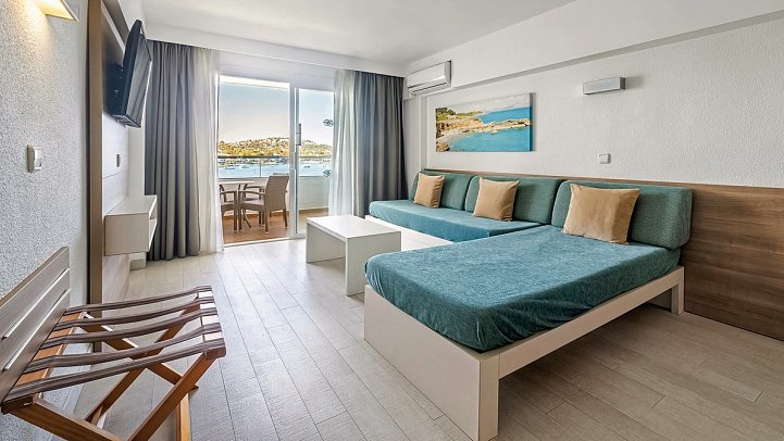 Globales Verdemar - Wohnbeispiel Apt. 1 Schlafzimmer Meerblick (Zimmercodierung ABM)