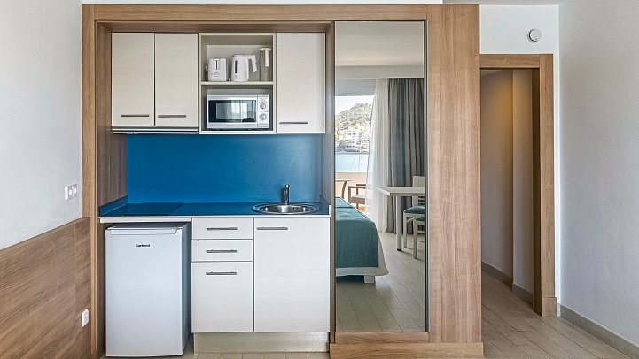 Globales Verdemar - Wohnbeispiel Studio Meerblick (Zimmercodierungen SBM & SPM)