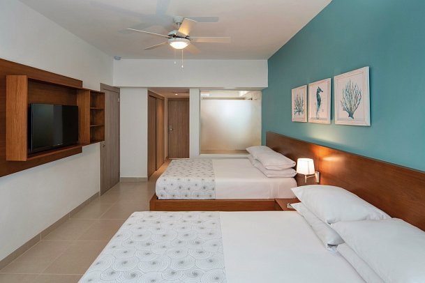 Lifestyle Resorts Cabarete Presidential Suites - Wohnbeispiel One Bedroom Suite Pool View (Zimmercodierung A2P)