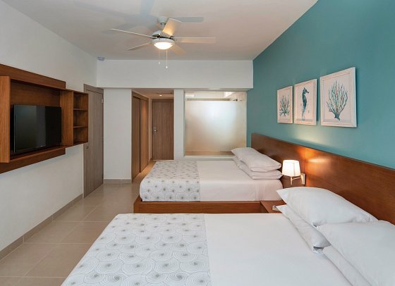 Lifestyle Resorts Cabarete Presidential Suites - Wohnbeispiel One Bedroom Suite Pool View (Zimmercodierung A2P)