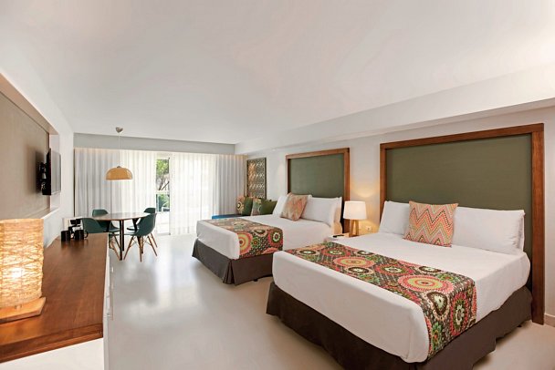 Emotions by Hodelpa Puerto Plata - Wohnbeispiel Deluxe Family (Zimmercodierung FD2)