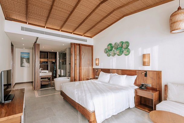 Dusit Princess Moonrise Beach Resort Phu Quoc - Wohnbeispiel Executive Suite (Zimmercodierung WT1)