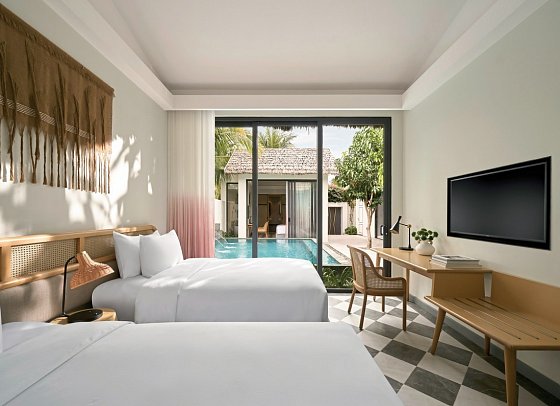 New World Phu Quoc Resort - Wohnbeispiel Garden Pool Villa (Zimmercodierungen V1R, V2R & V3R)