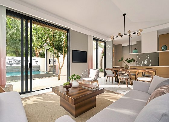 New World Phu Quoc Resort - Wohnbeispiel Garden Pool Villa (Zimmercodierungen V1R, V2R & V3R)