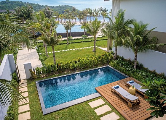 New World Phu Quoc Resort - Wohnbeispiel Ocean Pool Villa (Zimmercodierungen V1O & V2O)