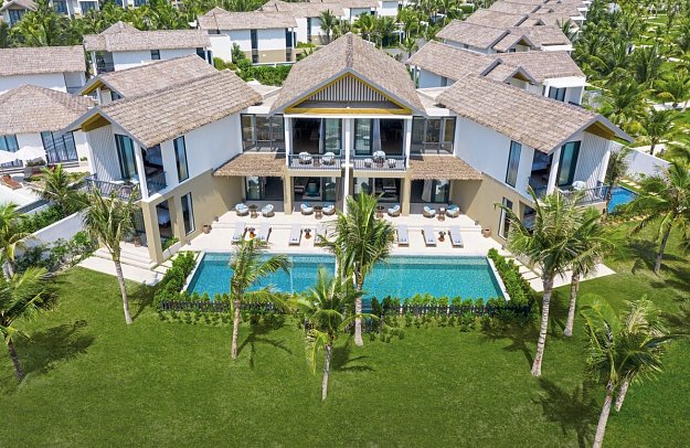New World Phu Quoc Resort - Wohnbeispiel Beachfront Pool Villa (Zimmercodierungen V1M & V2M)