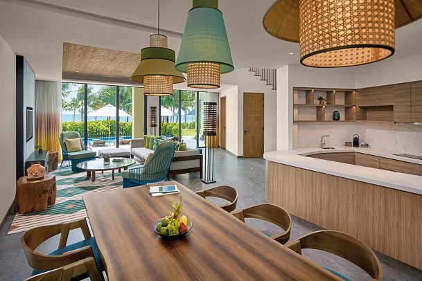New World Phu Quoc Resort - Wohnbeispiel Beachfront Pool Villa (Zimmercodierungen V1M & V2M)