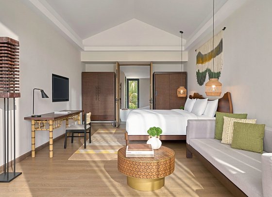 New World Phu Quoc Resort - Wohnbeispiel Beachfront Pool Villa (Zimmercodierungen V1M & V2M)