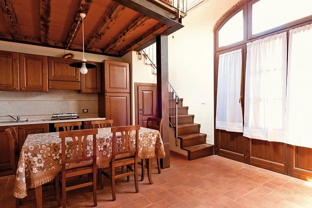 Antico Borgo Casalappi - Wohnbeispiel Appartement (Zimmercodierung OB1)