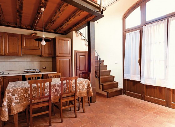Antico Borgo Casalappi - Wohnbeispiel Appartement (Zimmercodierung OB1)